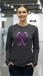 T-shirt à manches longues en jersey pour femme