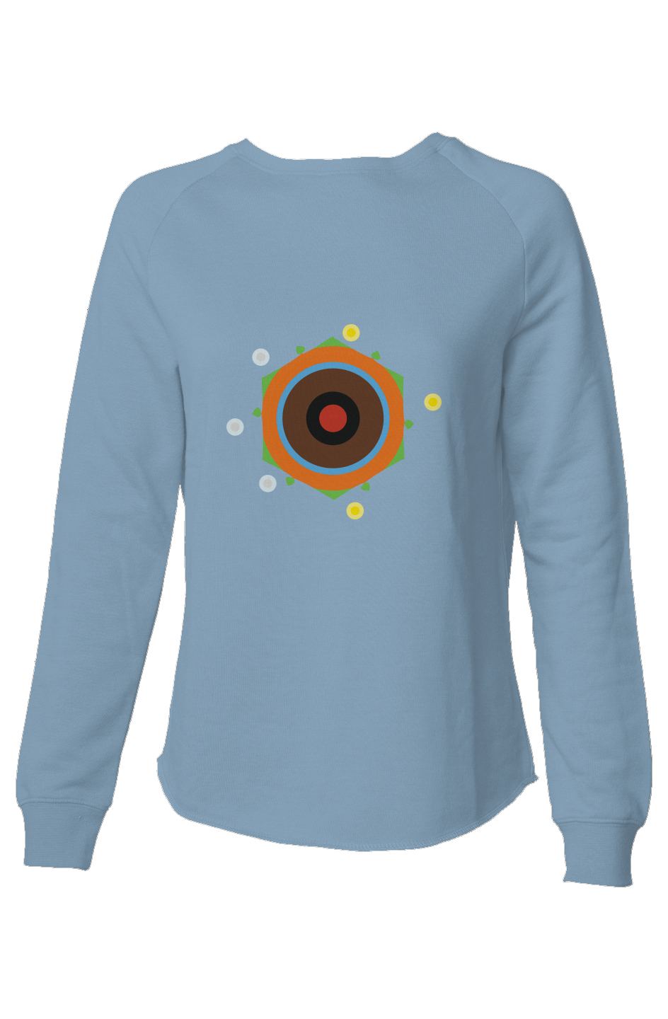 Womens Lightweight Wash Sweatshirt