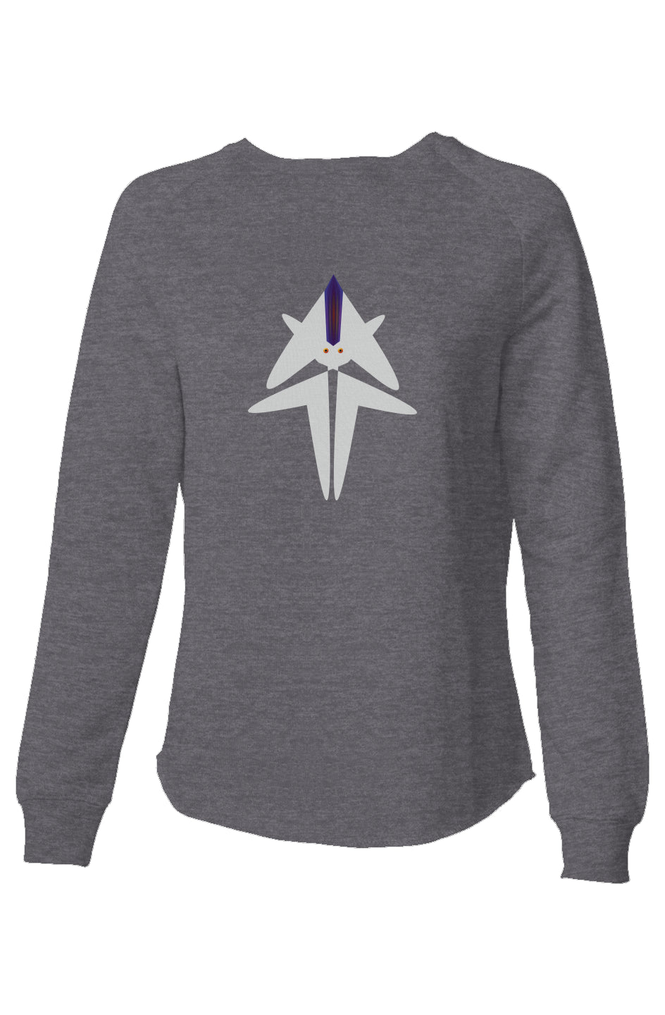 Womens Lightweight Wash Sweatshirt