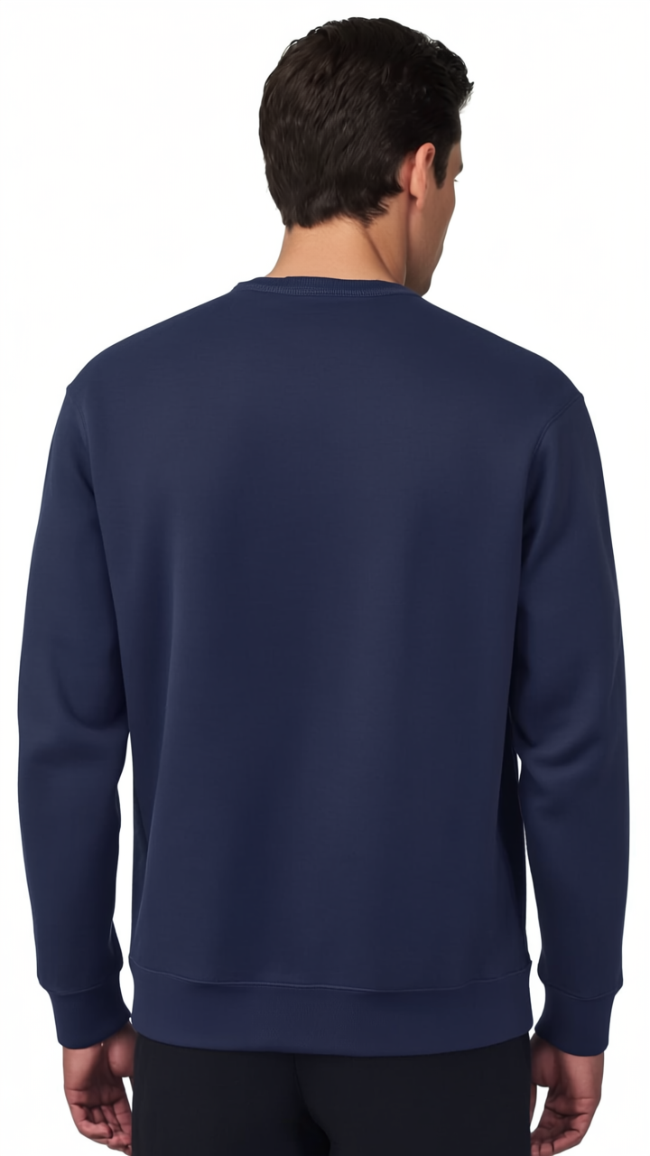 Unisex garment-dyed sweatshirt