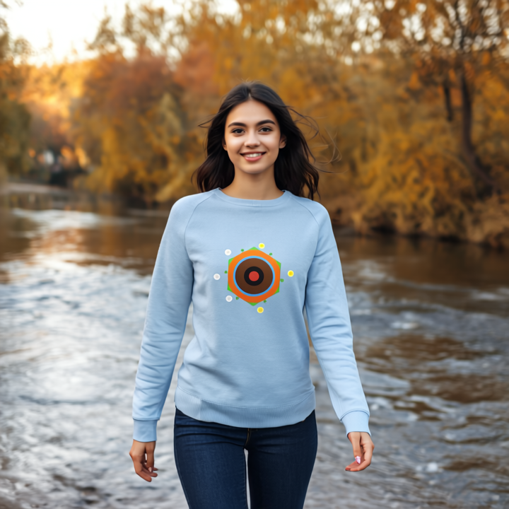 Sudadera ligera de lavado para mujeres