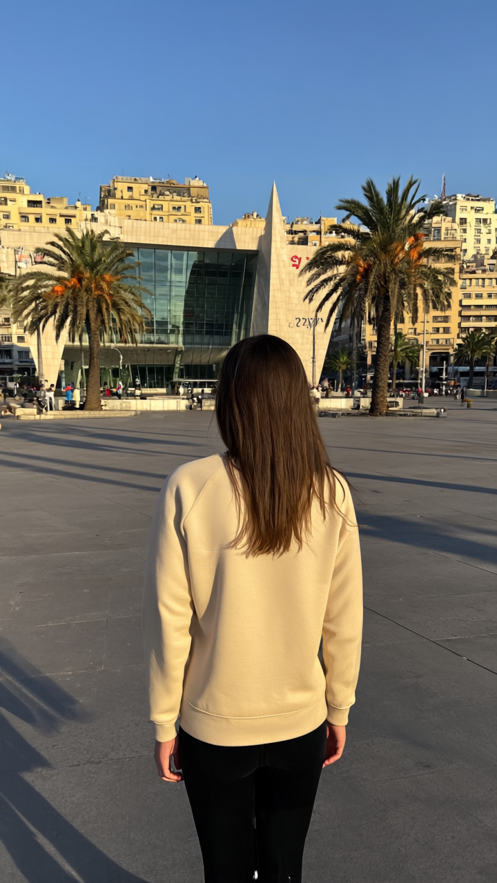 Raglan-Fleece-Sweatshirt für Damen