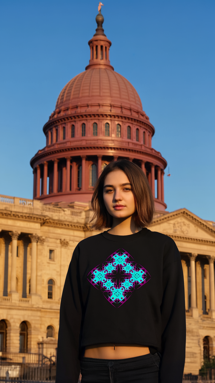 Womens Raglan Pullover Fleece Sweatshirt